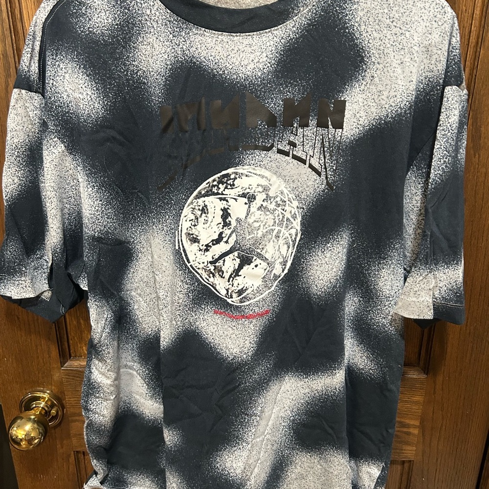 Jordan Black and White Graphic Tee